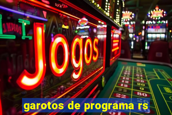 garotos de programa rs